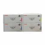 4 x Canon Color Toner C-EXV26 Black Yellow Magenta Cyan, Kapazität: je ca. 6.000 Seiten