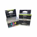 Lexmark Druckerpatronen Multipack Nr. 100XL BKCMY, 14N0850 + 14N1068E, OVP