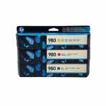 HP Druckerpatronen Set Nr. 980 D8J07A, D8J08A, D8J09A OfficeJet X555, X58 2020-2022