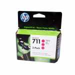 HP Druckerpatrone  Nr. 711 Magenta 3er Pack (CZ135A) 2020