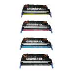 4 x Canon Color Toner C-EXV26 Black Yellow Magenta Cyan, Kapazität: je ca. 6.000 Seiten (Umpackware)