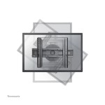 Neomounts LED-WR100 rotierbare TV Wandhalterung für ein Display 37-75 Zoll