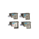 HP Druckkopf Set Nr. 80, C4820A, C4821A, C4822A, C4823A für Designjet 1000 ,1050, 1055 initialisiert