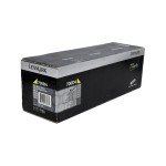 Lexmark Entwicklereinheit / Developer Unit 70C0D40, 700D4, Yellow, Kapazität: ca. 40.000 Seiten