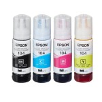 Epson 104, vierfarbig, C13T00P640, Kapazität: 265ml 2026-2030