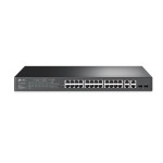 TP-Link Omada JetStream TL-SL2428P 24-Port Gigabit Smart Switch mit 24-Port PoE+