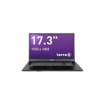 Terra Mobile Notebook 1716, 17,3 Zoll, Intel Core i5-10210U, 8GB RAM, 256GB SSD, Win 10 Pro