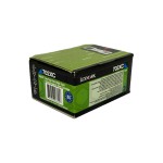 Lexmark Color Toner CS510, 70C2XC0, 702XC, Cyan, Kapazität: ca. 4.000 Seiten