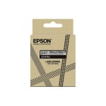 Epson LabelWorks Beschriftungsband LK-6TBJ, C53S672067, 24 mm x 8 m, schwarz auf matt transparent