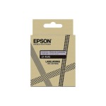 Epson LabelWorks Beschriftungsband LK-4UAS, C53S672107, 12 mm x 8 m, grau auf lavendel