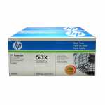 HP Toner Q7553XD, 53X 2er-Pack, Kapazität: 2 x ca. 7.000 Seiten